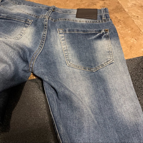 Bluenotes Slim Fit Jeans Pants Bottoms Denim Cotton Straight Leg 30x30 C - Picture 4 of 9